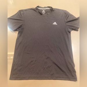 Adidas, medium, black shirt